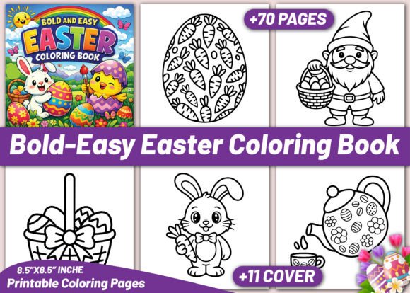 BOLD EASY EASTER: Coloring Pages Amp Review