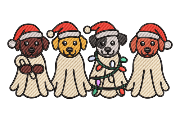 Christmas Ghost Dogs: Branding With Whimsy