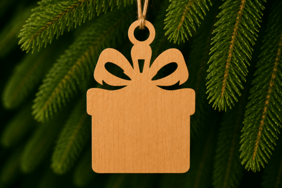 Christmas Ornament Laser Cut SVG DXF for Winter Amp Crafts