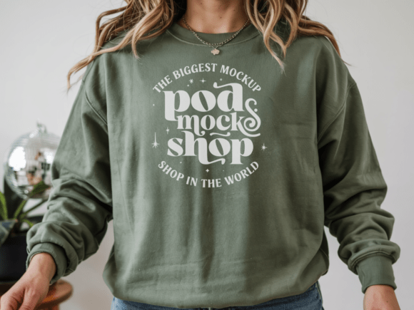 Comfort Colors 6014 Sweatshirt Mockup 5 Review