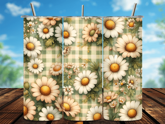 Gingham Daisy Tumbler Wrap Review