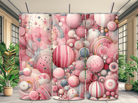 Pink Ornament Sphere Tumbler Wrap: A Designer’s Review