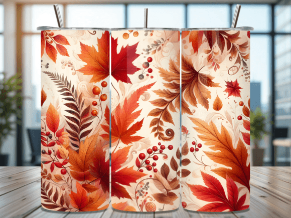 Review: Autumn Leaf Fall Tumbler Wraps
