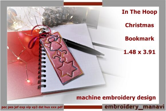 Review: In the Hoop Christmas Ornament Bookmark