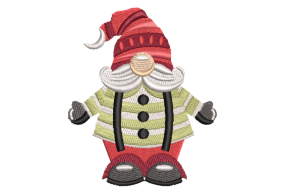 Reviewing the Christmas Gnome Embroidery Design