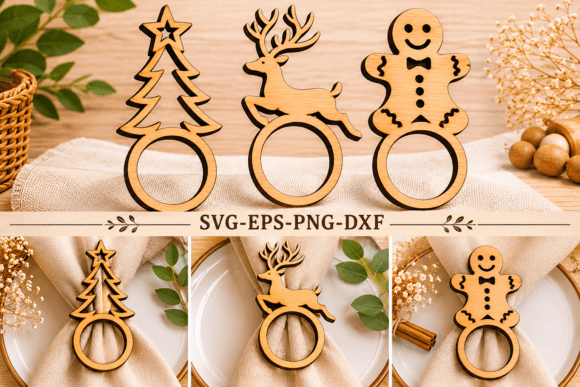 Reviewing the Christmas Napkin Ring SVG Bundle for Winter Amp