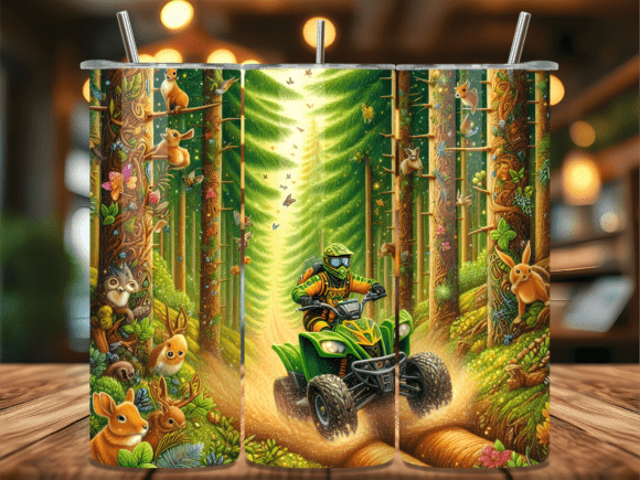 Woodland Trail Rider Adventure Tumbler Wraps Review